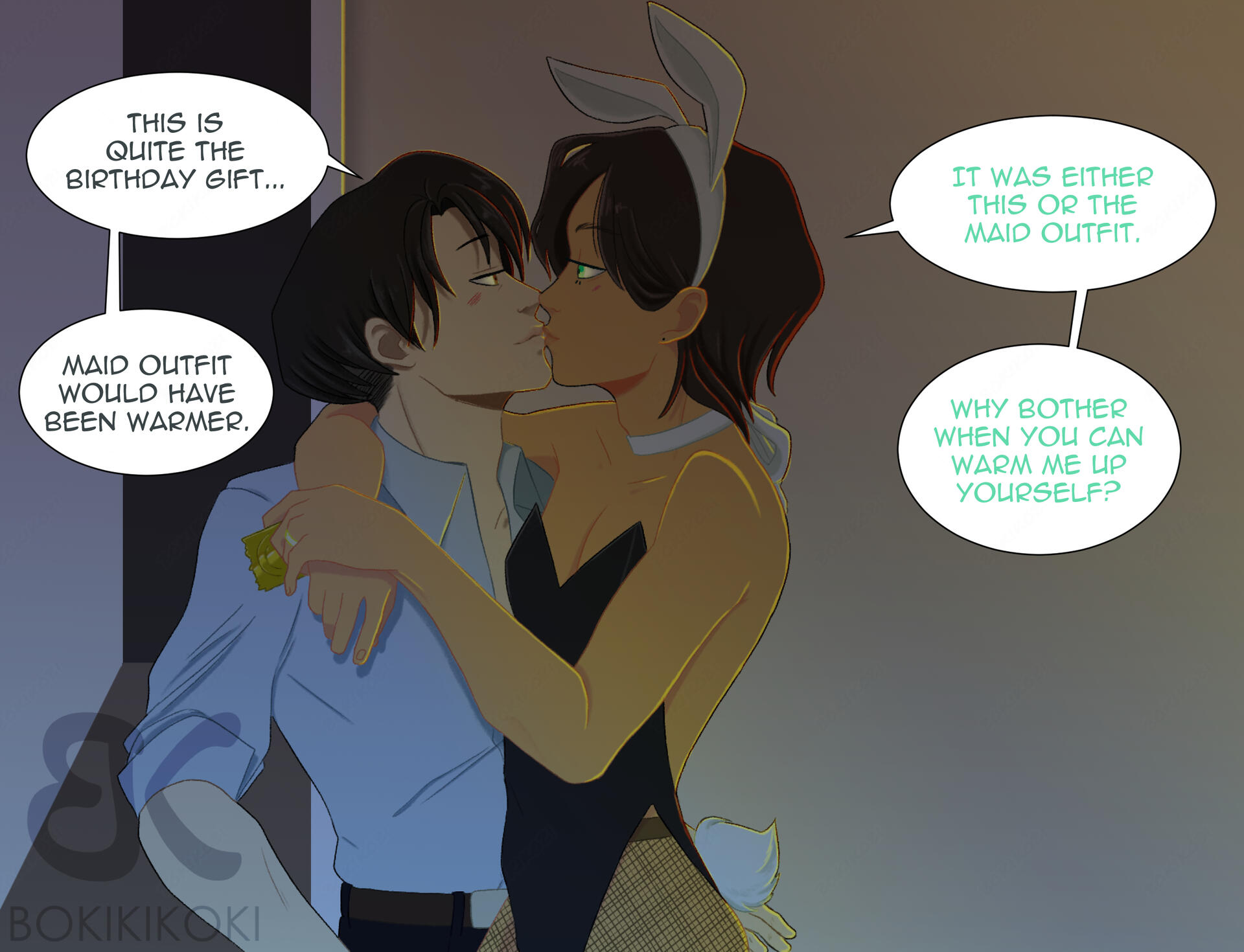 Cel Shade, 2 HB, Simple BG, NSFW - $75 USD