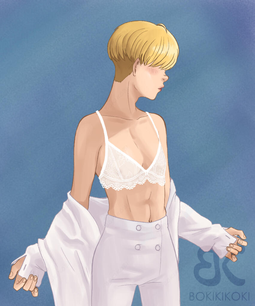 Soft Shade, Half Body, No BG, NSFW - $75 USD